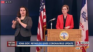 Iowa Gov. Kim Reynolds Gives Coronavirus Update