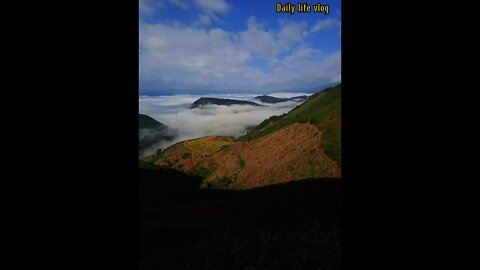 high mountain countryside and forest