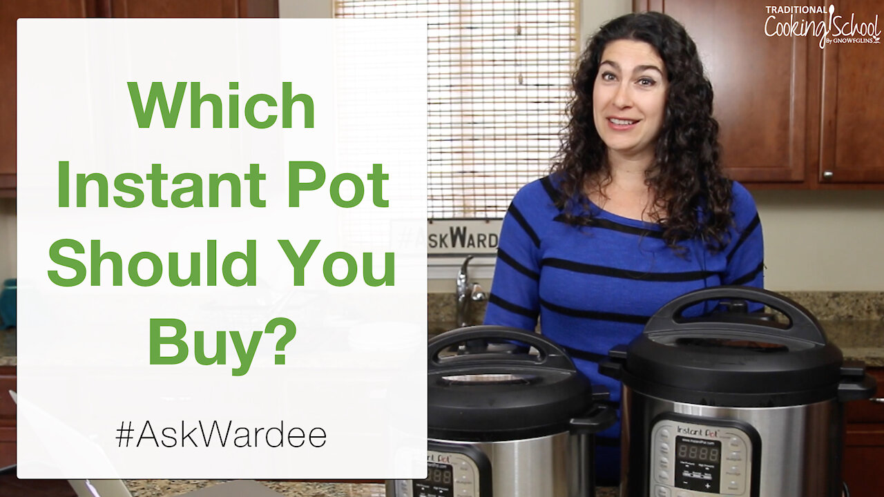 Which Instant Pot Should You Buy? | #AskWardee 048