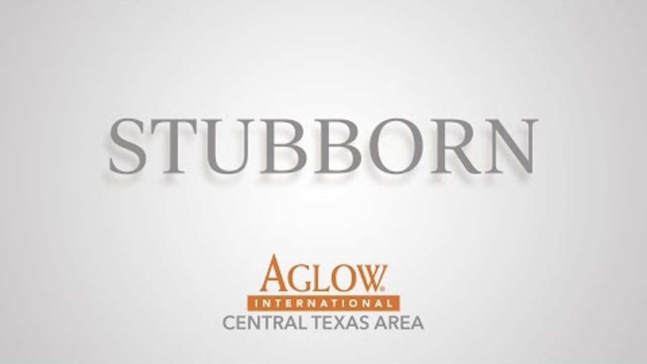 Fuel for the Fire: STUBBORN