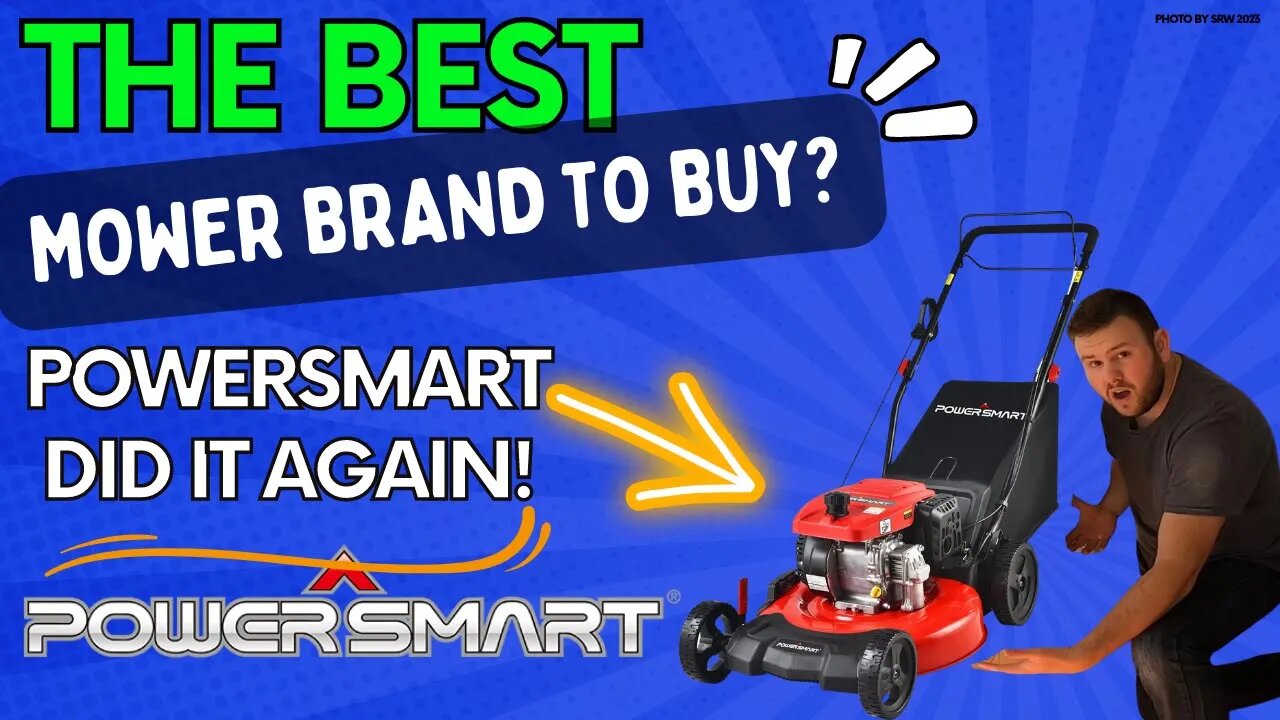 Power Smart Gas Self-propelled 209cc Lawn Mower