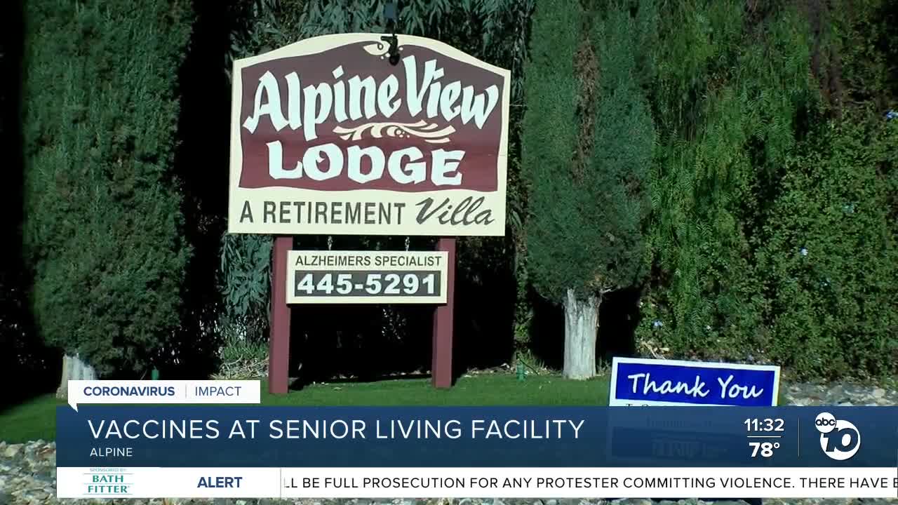 County helps Alpine senior living facility with vaccines