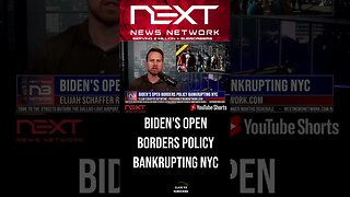 Biden's open borders policy bankrupting NYC #shorts