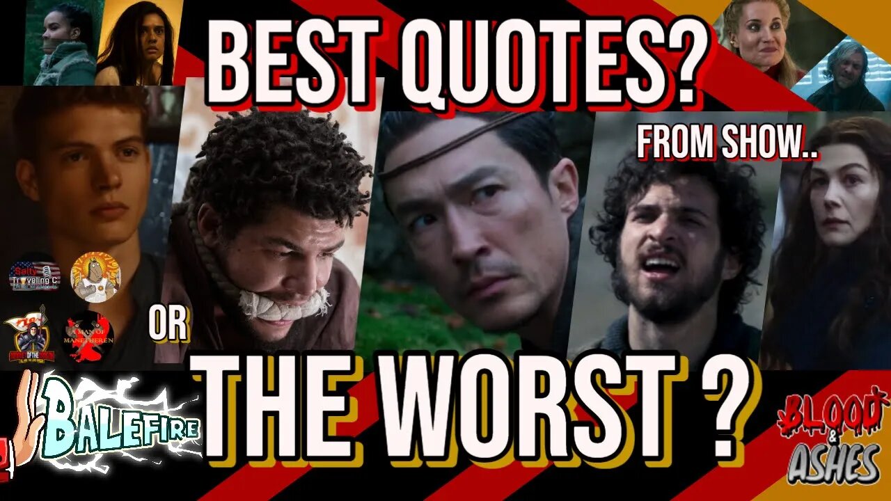 BEST? The Wheel of Time Show Quotes According to GameRant! PLUS Unboxing of WOT Graphic Novels!