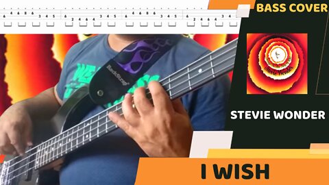 Stevie Wonder - I Wish - Bass Cover & Tabs