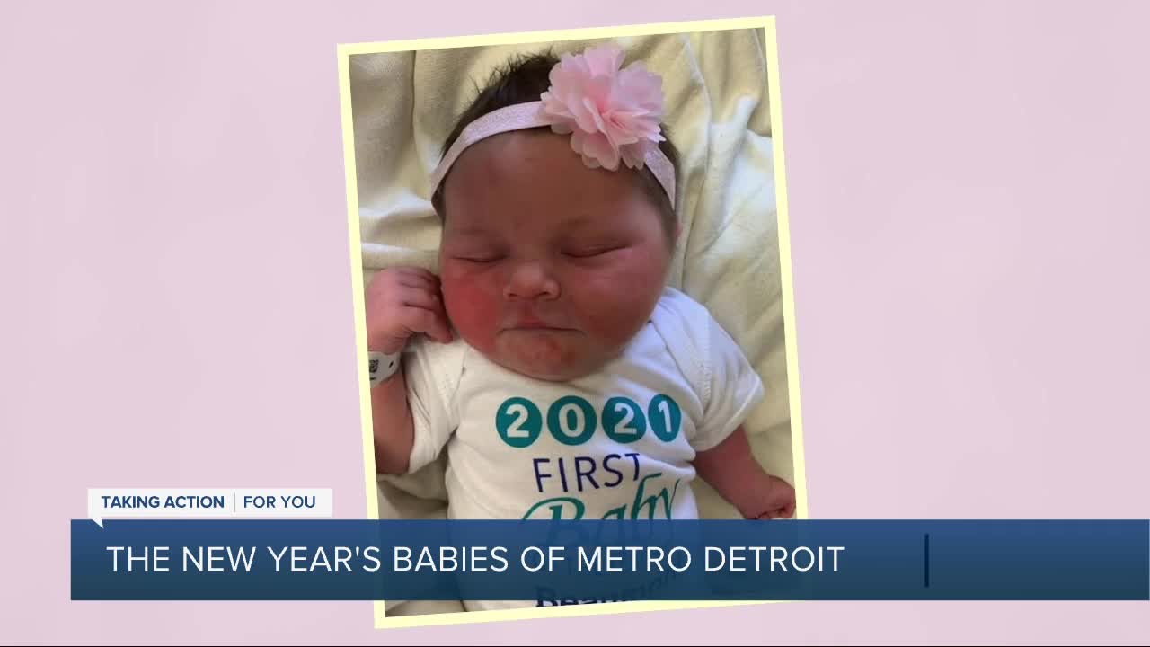 Meet the adorable first babies born at metro Detroit hospitals in 2021