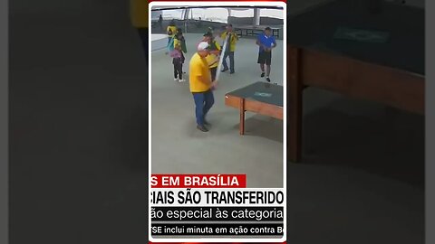 Ao menos 1400 cidadãos de bem que defec@m e destrói o patrimônio do Brasil foram presos@shortscnn