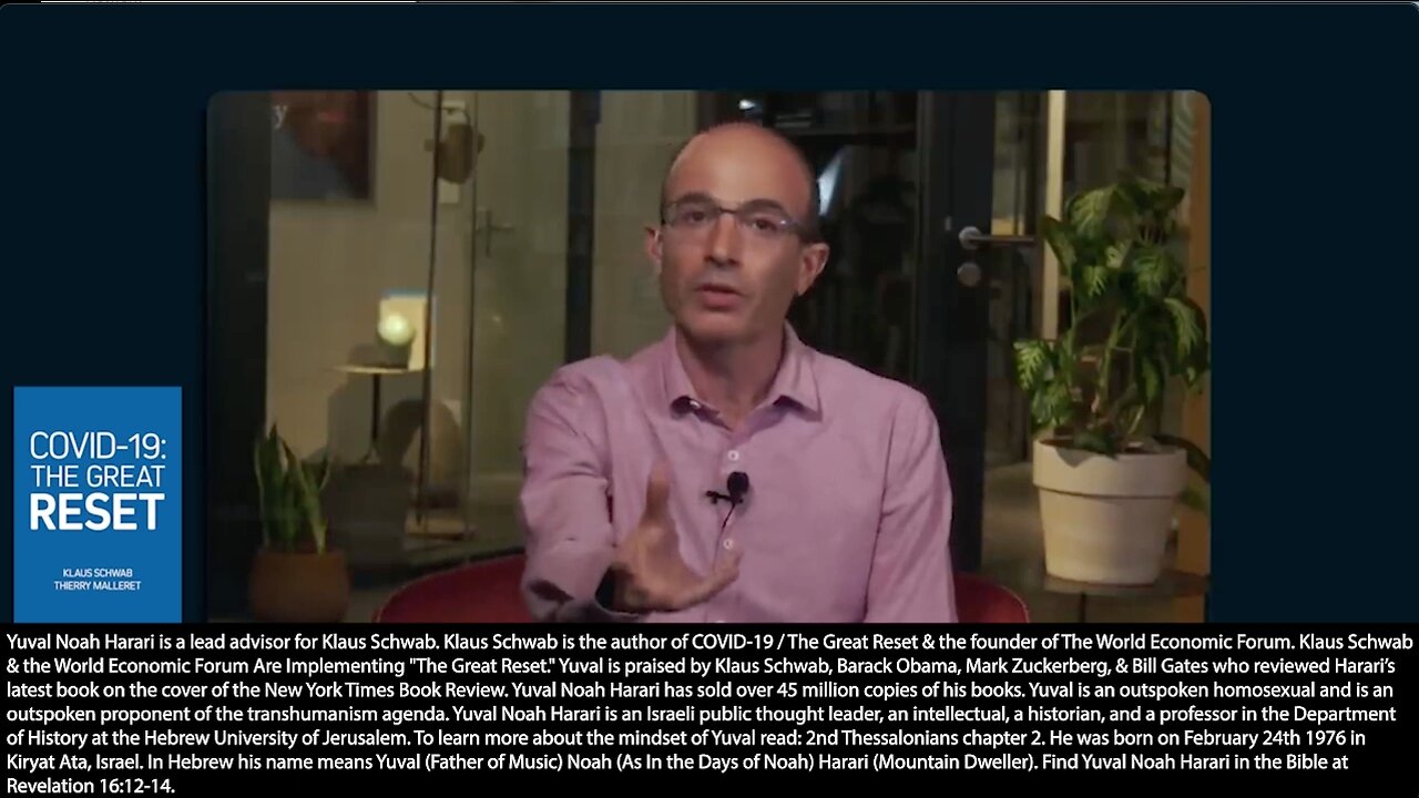 Yuval Noah Harari | "How to Work w/ THE BEAST & Not Against It. COVID Was the Moment When Surveillance Started Going Under the Skin.Think About the Politician That You Most Hate, What Would They Do w/ the Tech I'm Developing Right Now?"