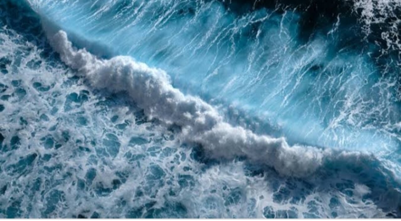 Ocean waves that helps to realax