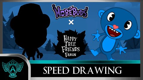 Speed Drawing: Happy Tree Friends Fanon - Annoying | Mobebuds Style