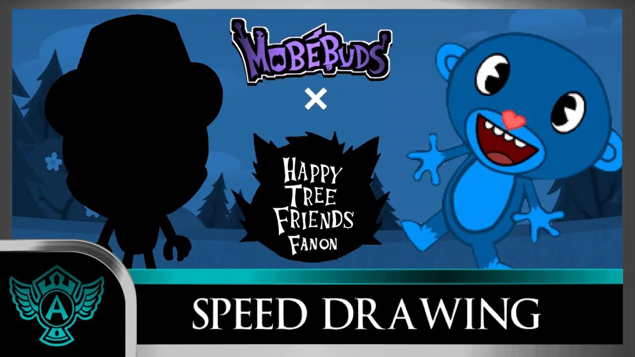 Speed Drawing: Happy Tree Friends Fanon - Annoying | Mobebuds Style