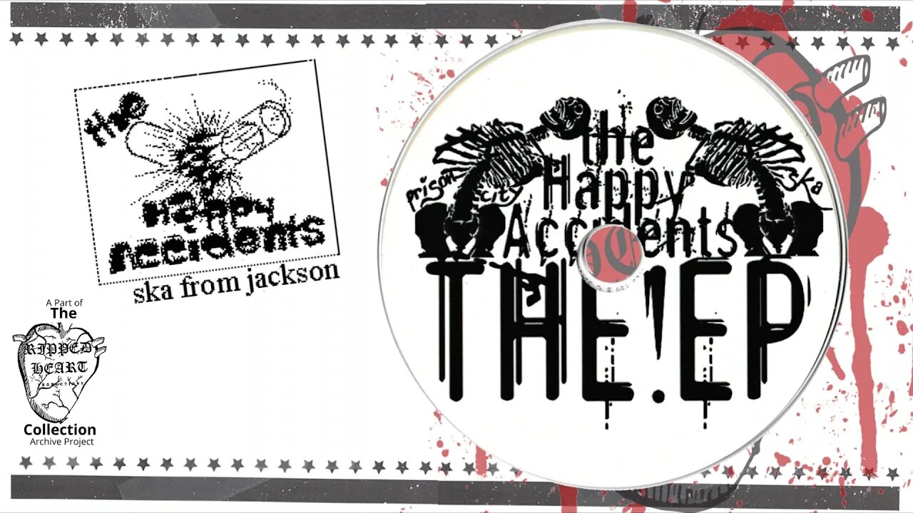 The Happy Accidents 💿 The!EP. Full 4-song EP. Jackson, Michigan Ska. circa 2006-2009