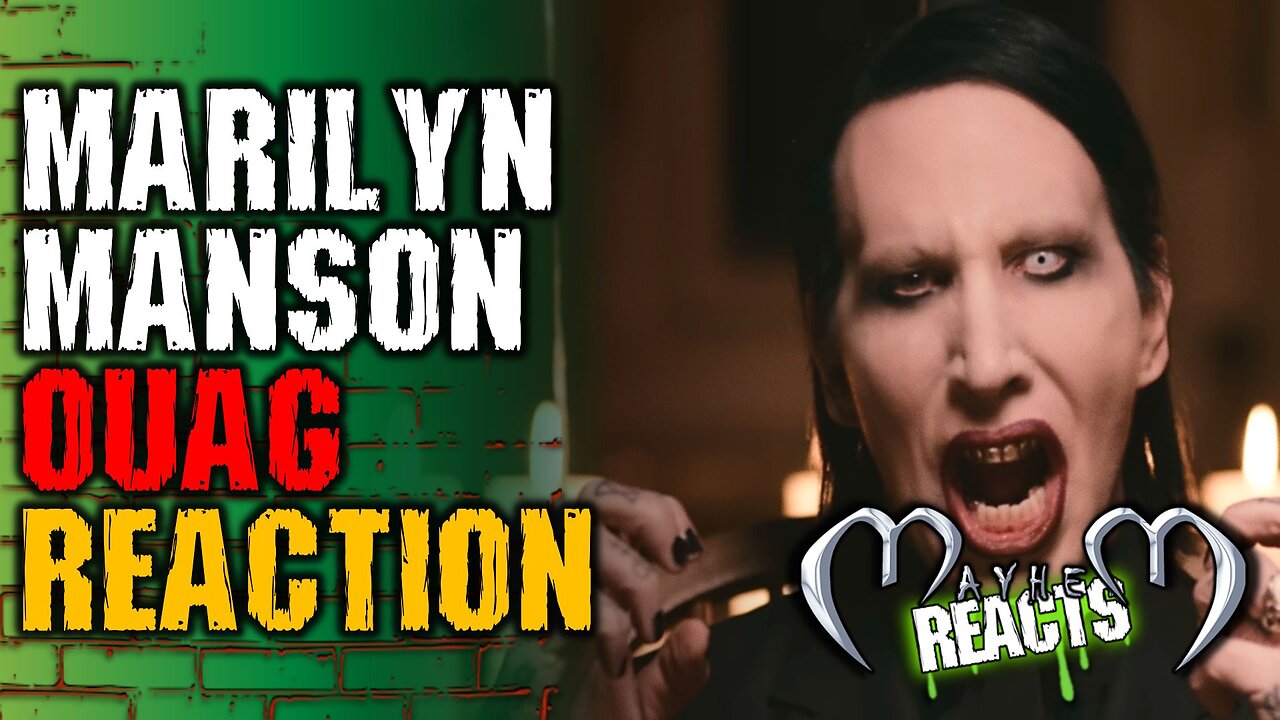 MARILYN MANSON: OAUG REACTION - Marilyn Manson - OAUG (Music Video)