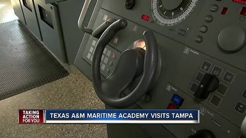 Hundreds of cadets get ready to depart Tampa