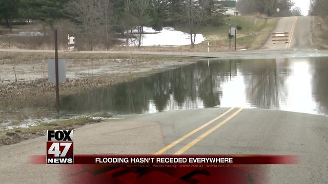 Flooding hasn't receded everywhere