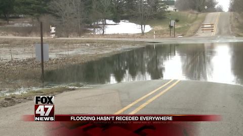 Flooding hasn't receded everywhere