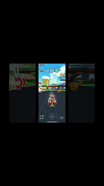 Mario Kart Tour - Toad (Party Time) Gameplay (2nd Anniversary Tour Premium Challenges Driver Reward)