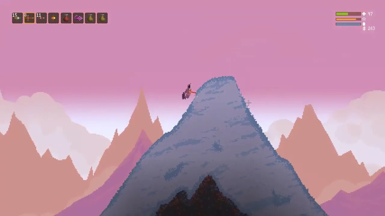 Noita [das] daily run for 2023.JUNE.7 ZAP!