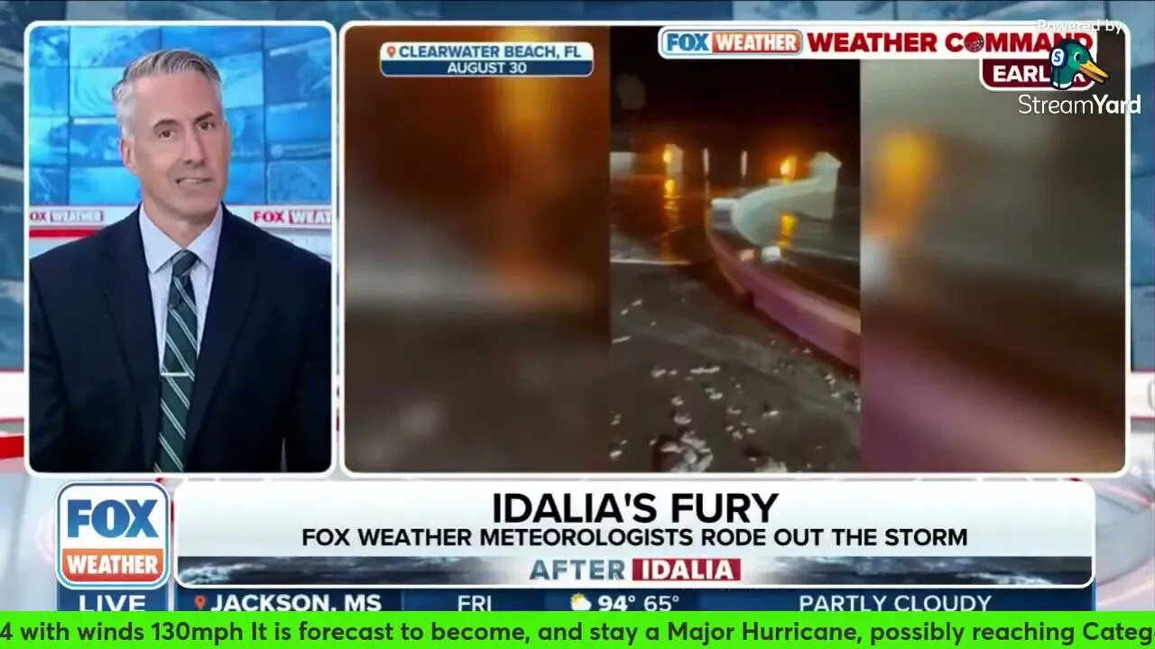 FOX Weather Live Stream: Hurricane Lee Now Major Category 4 Storm; Could Intensify More Friday