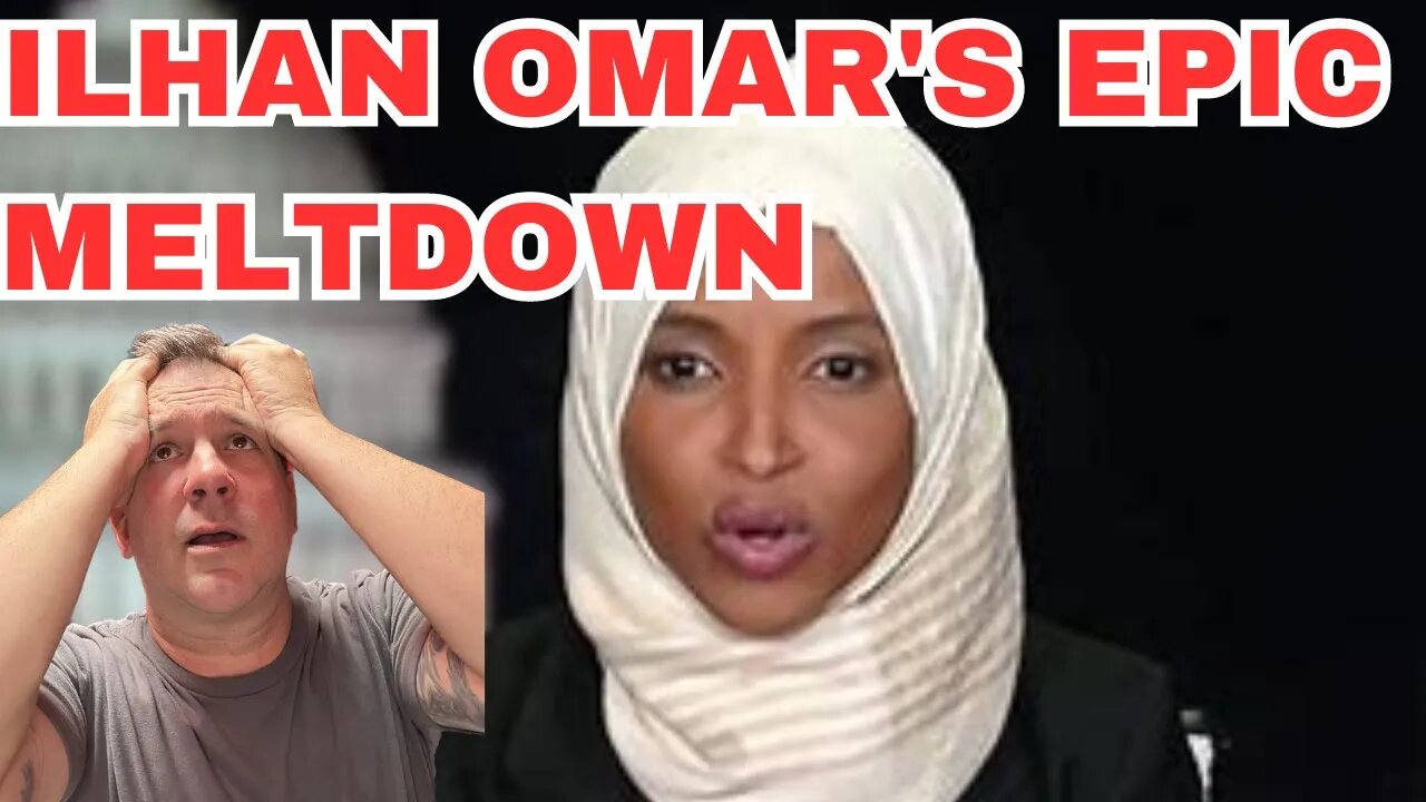 Ilhan Omar has Epic Meltdown, WHAT IS SHE SAYING? #MELTDOWN #TRUTH #ILHANOMAR