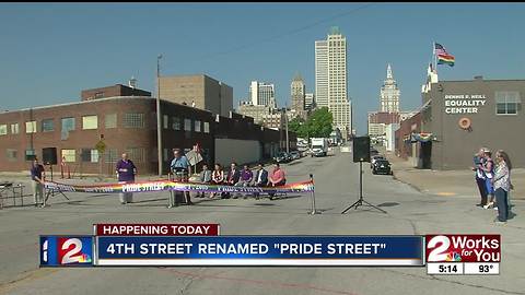 Tulsa renames street Pride Street