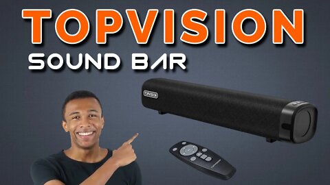 TopVision 50W Mini Bluetooth Home Theater Sound Bar Review