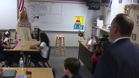 CCSD superintendent tours new magnet school
