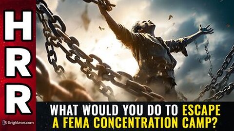 What would you do to escape a FEMA concentration camp