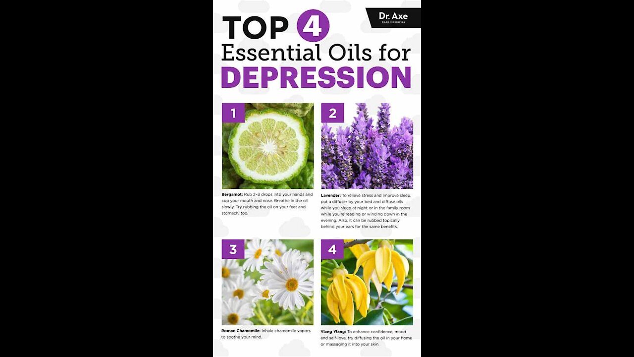 Depression Pt. 4: Top Essential Oils