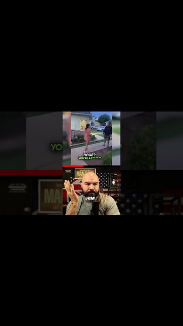 CRAZY NEIGHBOUR CONFRONTATION