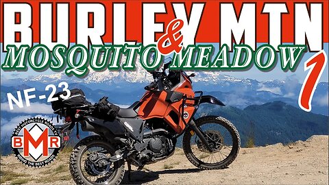 Kawasaki KLR 650 Dual Sport Ride up to Burley Mountain Lookout on my KLR650 | PART 1