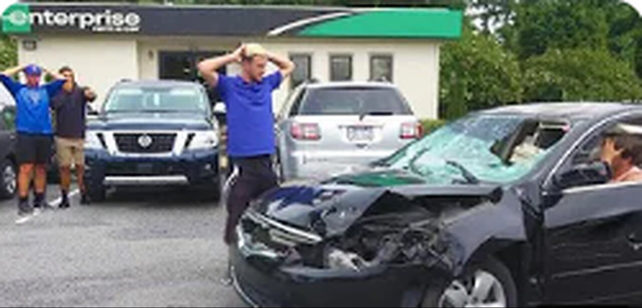 Returning Destroyed Rental Cars Prank