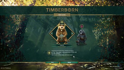 Timberborn S1E3 Farland - Dumping water, planning a dam.