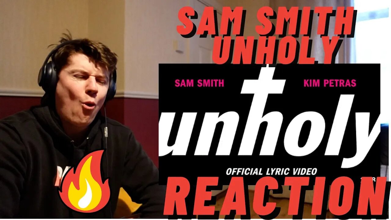 Sam Smith - Unholy (ft. Kim Petras) (Lyric Video) | ((IRISH MAN REACTION!!))