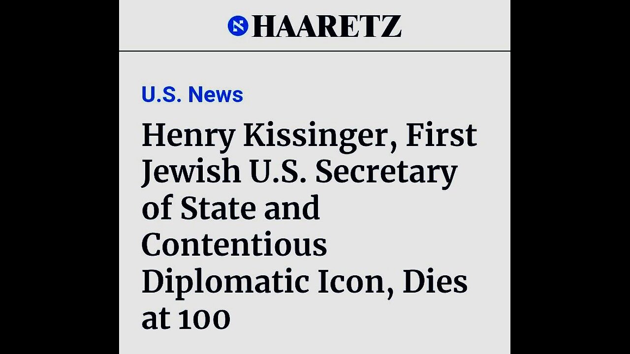 Kissinger's Depopulation Agenda