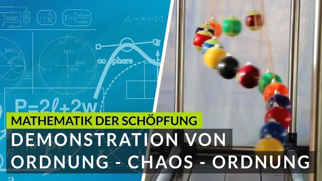 Mathematik der Schöpfung. Demonstration von Ordnung - Chaos - Ordnung