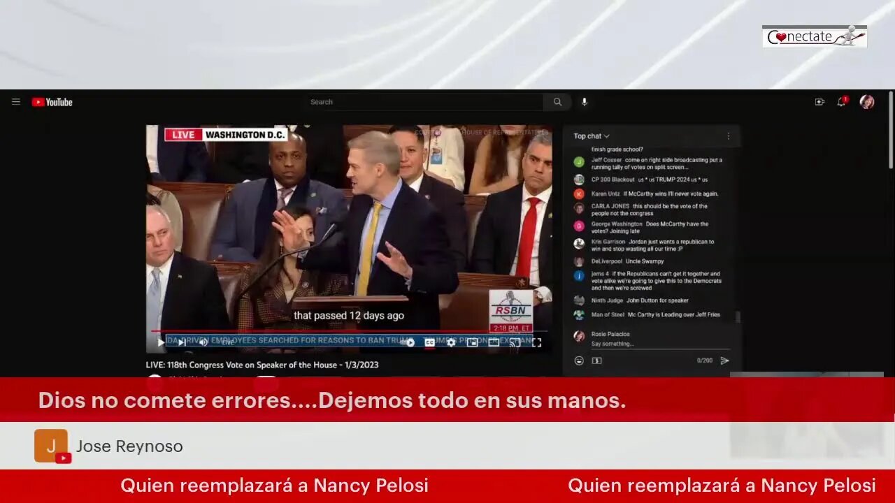 Estoy en vivo 01-03-22 Quien reemplazará a Speaker of the House?