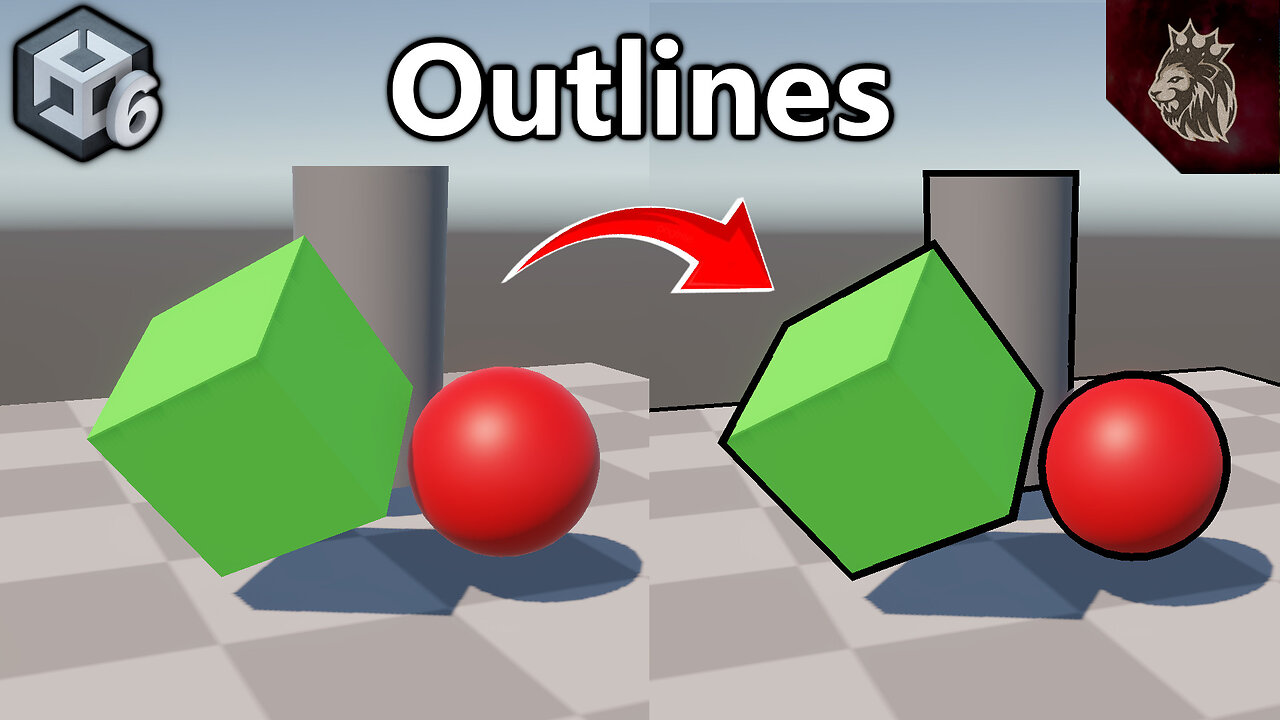 Simple Full Screen Outlines - Shader Graph Tutorial - Unity 6