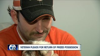 Niagara Falls veteran wants stolen motorcycle returned