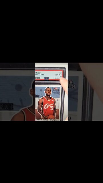 Lebron James Rookie Card Price! #shorts #sportscards
