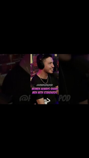 Women shame men with standards #purplepillpod #purplepill #redpill #dating #single #shorts