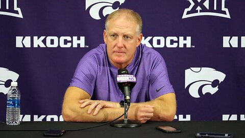 Kansas State Football | Chris Klieman Press Conference | August 29, 2023