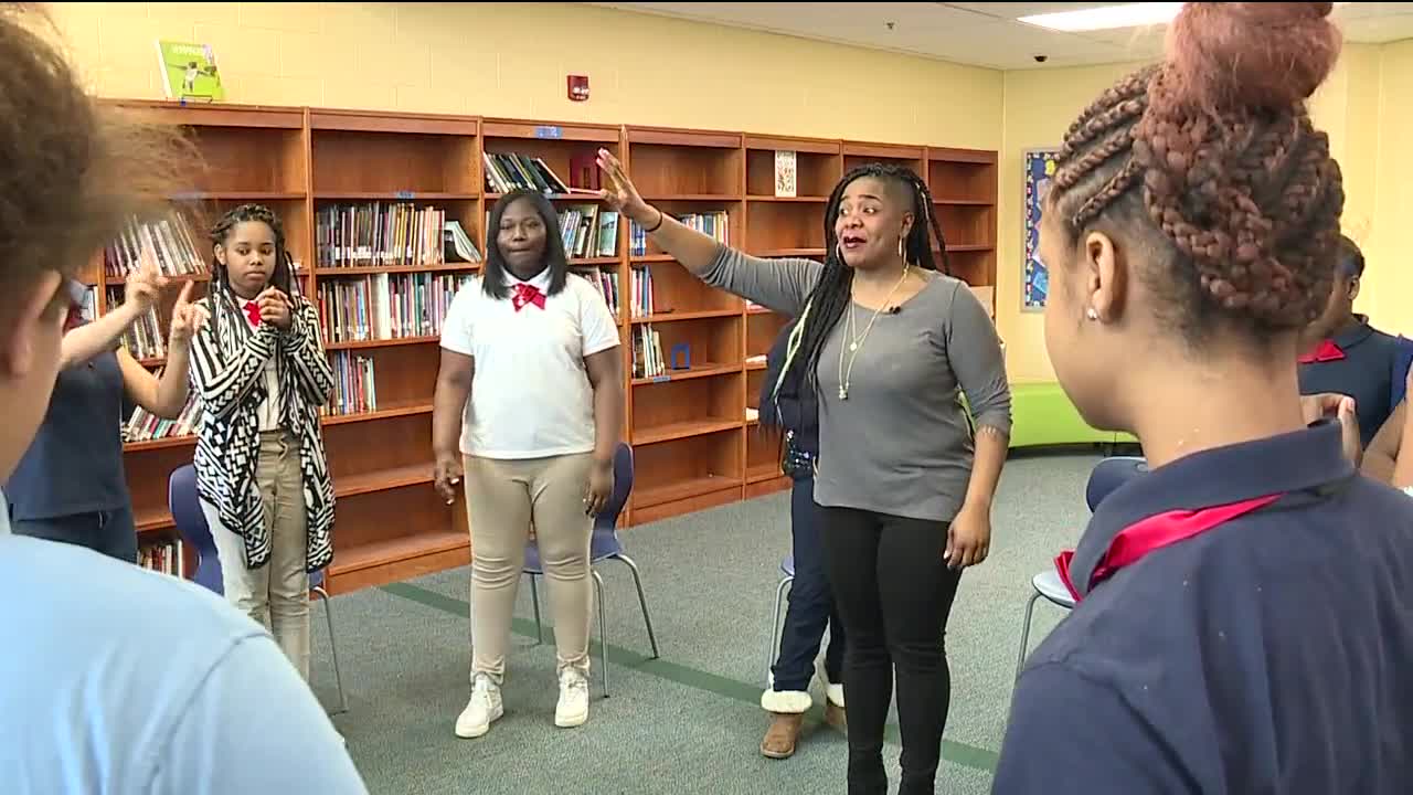 Program helps Cleveland school girls cope with trauma and works towards preventing suicide