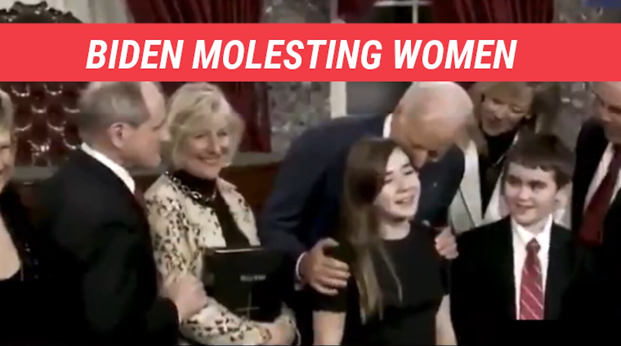 Biden molesting people for 2 minutes solid