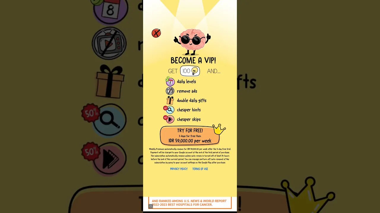 Brain Test Vip Package 🥰🥰