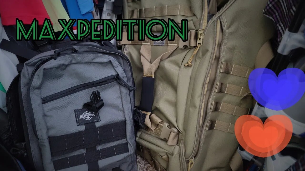 My Maxpedition 4 bag setup