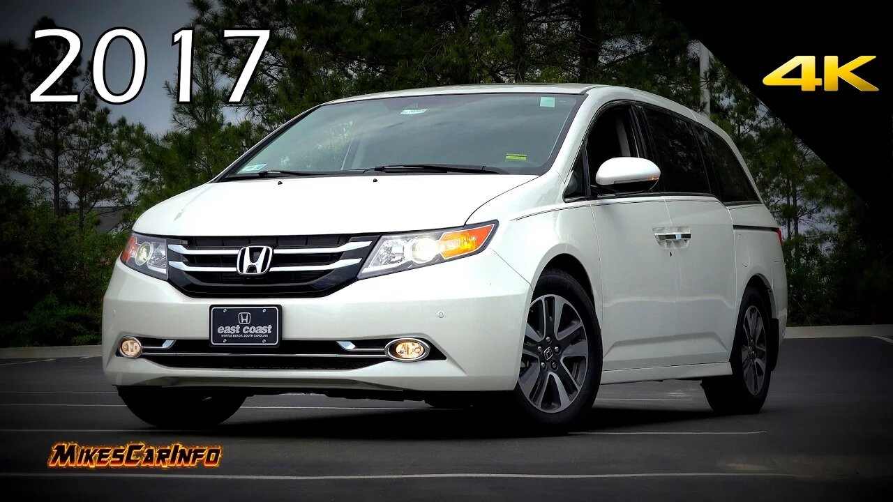 2017 Honda Odyssey Touring Elite - Ultimate In-Depth Look in 4K