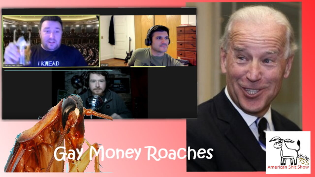 Roach infested Biden / Doesn't say Gay / Money in Politics - ASS Ep1