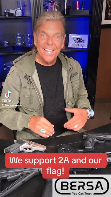 Open Arms supports the 2nd Amendment and our flag!