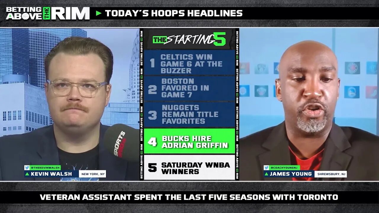 Adrian Griffin Hired As Bucks HC